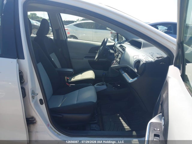 12656087 :رقم المزاد ، JTDKDTB30C1027963 vin ، 2012 Toyota Prius C مزاد بيع