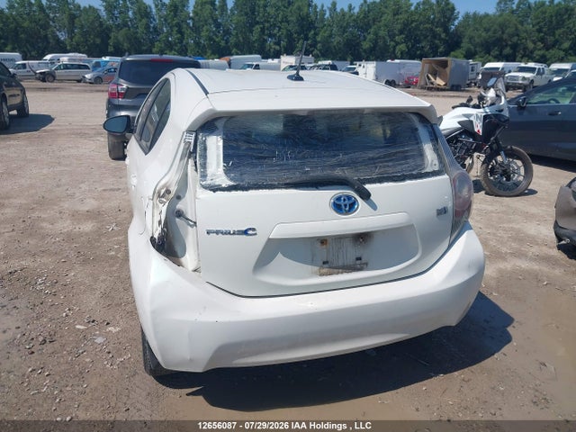 12656087 :رقم المزاد ، JTDKDTB30C1027963 vin ، 2012 Toyota Prius C مزاد بيع