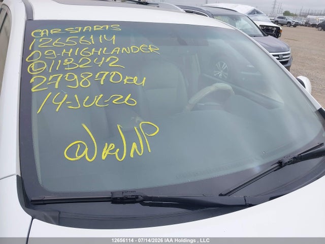 Aukcja sprzedaży 2009 Toyota Highlander V6 Limited, vin: JTEES42A392113242, numer aukcji: 12656114