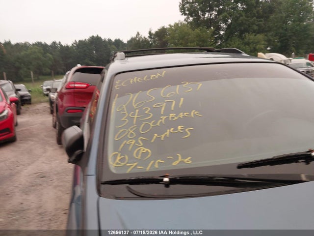 Продажа на аукционе авто 2008 Subaru Outback 2.5i, vin: 4S4BP61C987343971, номер лота: 12656137