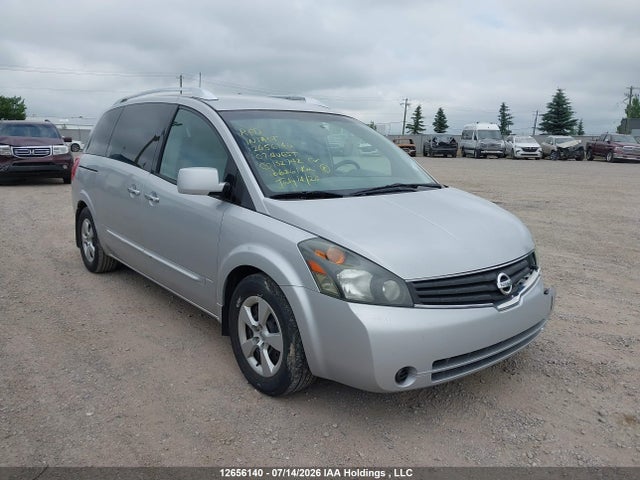 Продаж на аукціоні авто 2007 Nissan Quest S/se/sl, vin: 5N1BV28U37N132742, номер лоту: 12656140