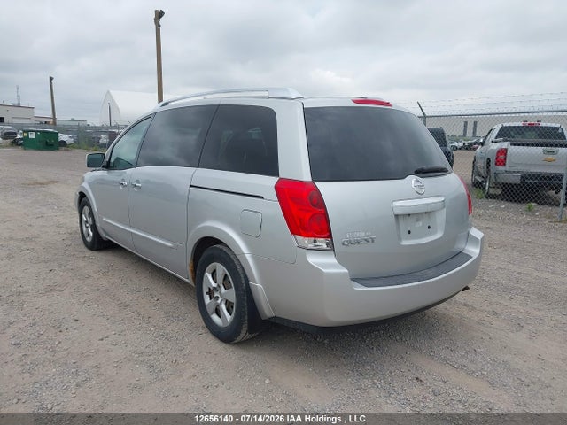 Продаж на аукціоні авто 2007 Nissan Quest S/se/sl, vin: 5N1BV28U37N132742, номер лоту: 12656140