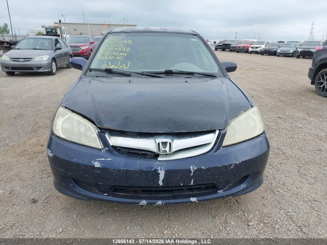 2004 Honda Civic Lx მანქანა იყიდება აუქციონზე, vin: 2HGES156X4H925486, აუქციონის ნომერი: 12656143