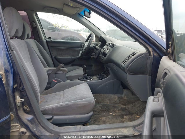 2004 Honda Civic Lx მანქანა იყიდება აუქციონზე, vin: 2HGES156X4H925486, აუქციონის ნომერი: 12656143