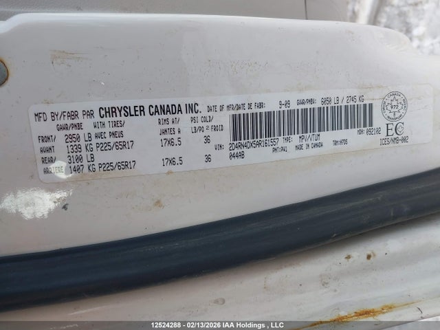 Продаж на аукціоні авто 2010 Dodge Grand Caravan Se, vin: 2D4RN4DX5AR161557, номер лоту: 12524288