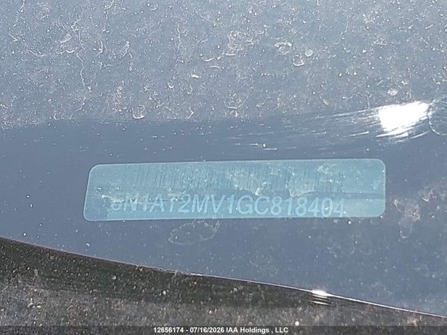 Aukcja sprzedaży 2016 Nissan Rogue S/sl Premium/sv, vin: 5N1AT2MV1GC818404, numer aukcji: 12656174