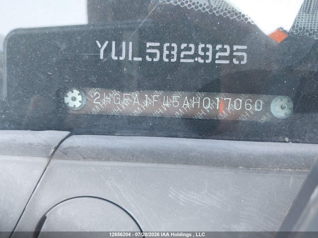 Продажа на аукционе авто 2010 Honda Civic Dx-g, vin: 2HGFA1F45AH017060, номер лота: 12656204
