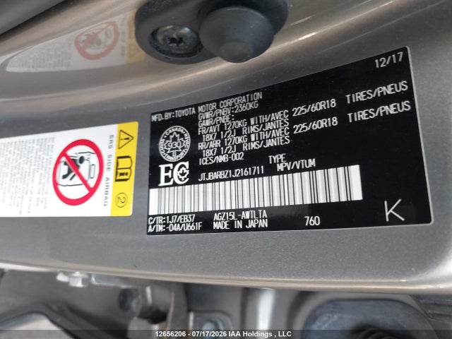 Lexus NX 300 2018 JTJBARBZ1J2161711 Image 9