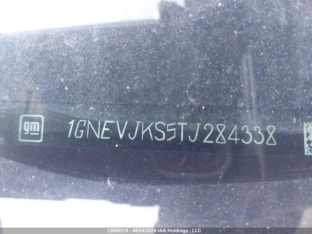 Aukcja sprzedaży 2026 Chevrolet Traverse Z71, vin: 1GNEVJKS5TJ284338, numer aukcji: 12656218