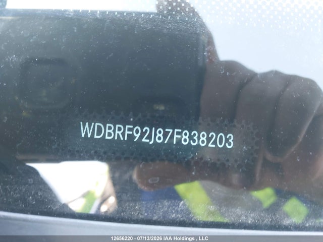 2007 Mercedes-benz C 280 4mati მანქანა იყიდება აუქციონზე, vin: WDBRF92J87F838203, აუქციონის ნომერი: 12656220