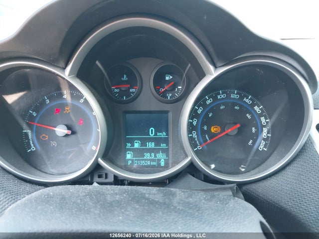 2012 Chevrolet Cruze Lt მანქანა იყიდება აუქციონზე, vin: 1G1PG5SC6C7385504, აუქციონის ნომერი: 12656240