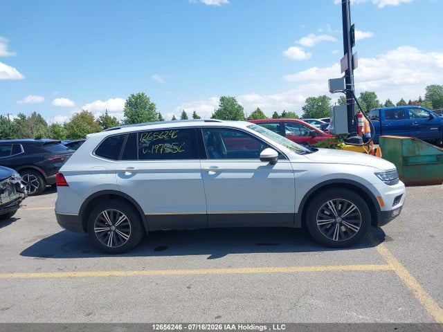 2018 Volkswagen Tiguan Highline მანქანა იყიდება აუქციონზე, vin: 3VV4B7AX9JM197556, აუქციონის ნომერი: 12656246