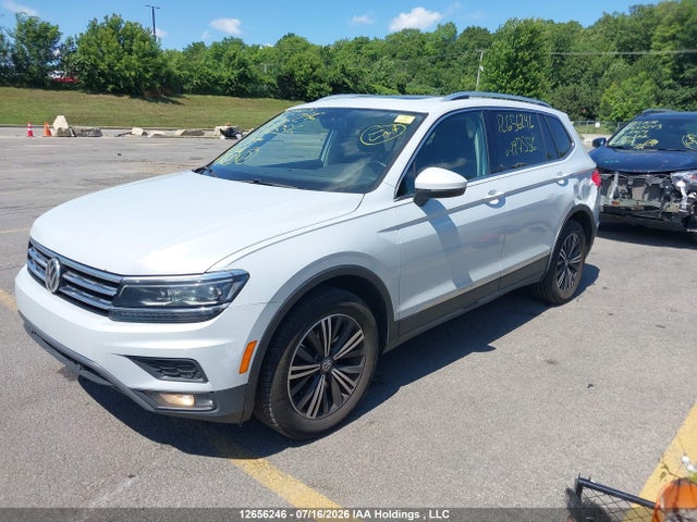 2018 Volkswagen Tiguan Highline მანქანა იყიდება აუქციონზე, vin: 3VV4B7AX9JM197556, აუქციონის ნომერი: 12656246