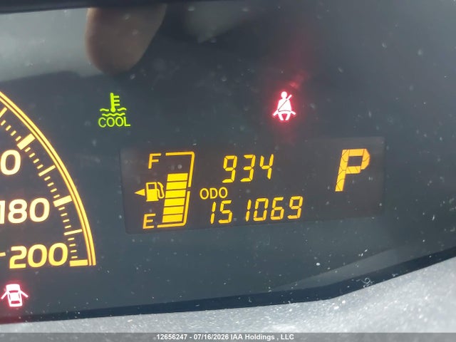 12656247 :رقم المزاد ، JTDKT923795277966 vin ، 2009 Toyota Yaris مزاد بيع