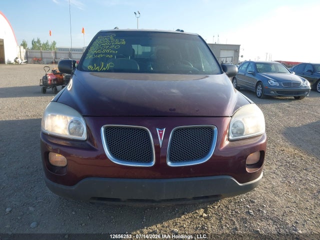 2009 Pontiac Montana Sv6 Sv6 მანქანა იყიდება აუქციონზე, vin: 1GMDU23189D120720, აუქციონის ნომერი: 12656253