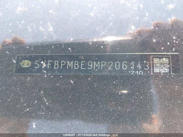 Toyota COROLLA LE 2021 5YFBPMBE9MP206143 Image 18