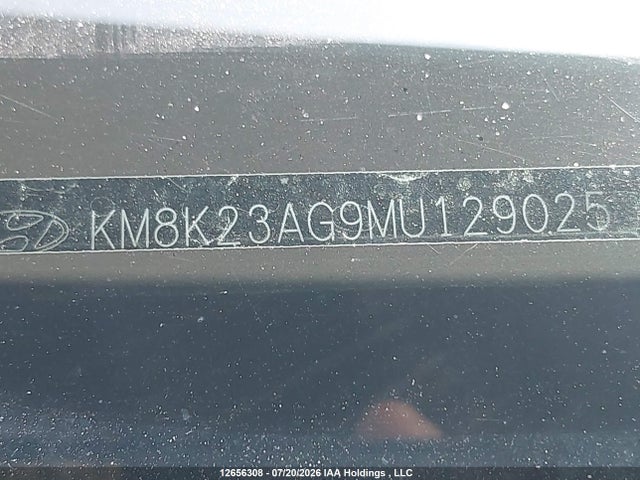 12656308 :رقم المزاد ، KM8K23AG9MU129025 vin ، 2021 Hyundai Kona Electric Preferred مزاد بيع