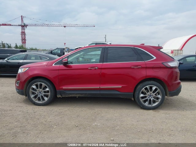 2015 Ford Edge Titanium მანქანა იყიდება აუქციონზე, vin: 2FMTK4K93FBB62797, აუქციონის ნომერი: 12656314