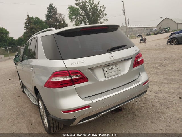 2012 Mercedes-benz Ml 350 4matic მანქანა იყიდება აუქციონზე, vin: 4JGDA5HBXCA002141, აუქციონის ნომერი: 12656334