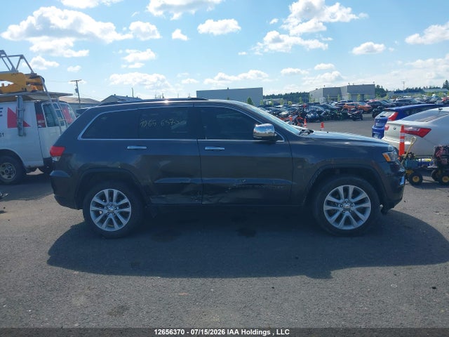 2017 Jeep Grand Cherokee Limited მანქანა იყიდება აუქციონზე, vin: 1C4RJFBG6HC726330, აუქციონის ნომერი: 12656370