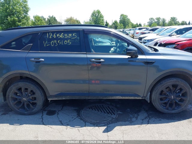 12656385 :رقم المزاد ، 5XYRKDLF0NG095105 vin ، 2022 Kia Sorento 2.5t Sx W/black Leather/2.5t Sx W/burgundy Leather مزاد بيع