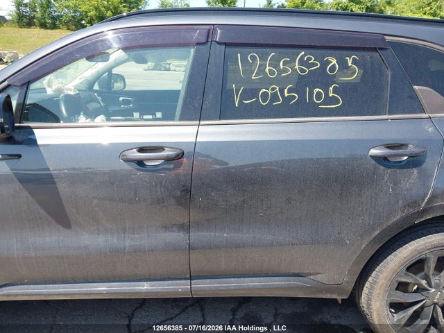 12656385 :رقم المزاد ، 5XYRKDLF0NG095105 vin ، 2022 Kia Sorento 2.5t Sx W/black Leather/2.5t Sx W/burgundy Leather مزاد بيع