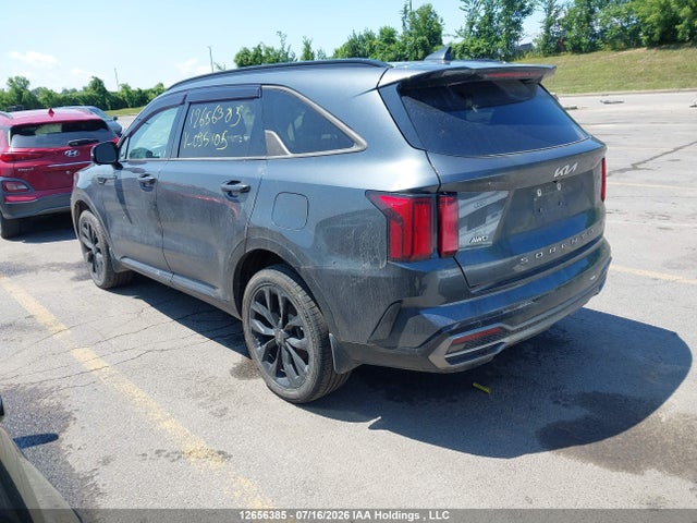 12656385 :رقم المزاد ، 5XYRKDLF0NG095105 vin ، 2022 Kia Sorento 2.5t Sx W/black Leather/2.5t Sx W/burgundy Leather مزاد بيع