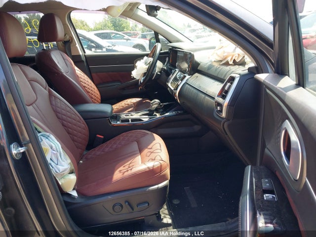 12656385 :رقم المزاد ، 5XYRKDLF0NG095105 vin ، 2022 Kia Sorento 2.5t Sx W/black Leather/2.5t Sx W/burgundy Leather مزاد بيع