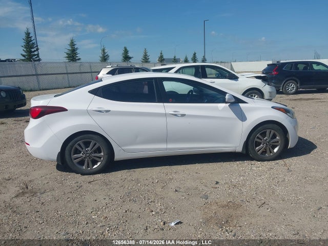 12656388 :رقم المزاد ، KMHDH4AE0GU541334 vin ، 2016 Hyundai Elantra Se/sport/limited مزاد بيع