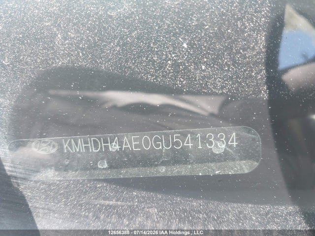 12656388 :رقم المزاد ، KMHDH4AE0GU541334 vin ، 2016 Hyundai Elantra Se/sport/limited مزاد بيع