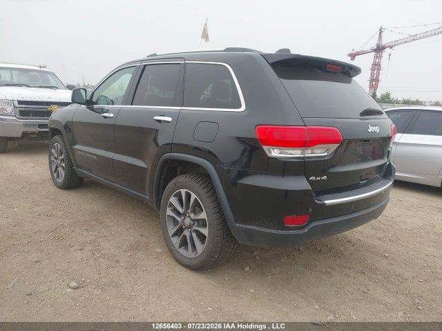 12656403 :رقم المزاد ، 1C4RJFBGXJC409513 vin ، 2018 Jeep Grand Cherokee Limited مزاد بيع