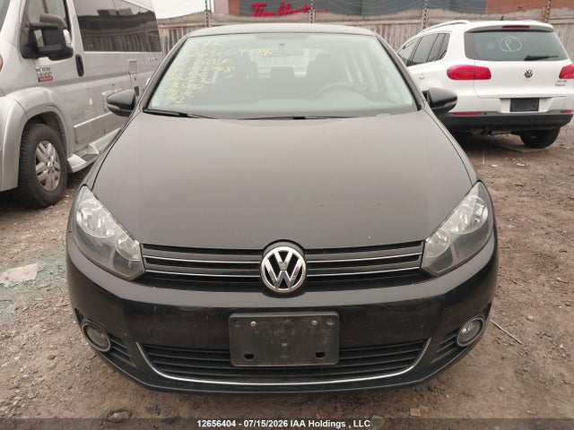 2012 Volkswagen Golf მანქანა იყიდება აუქციონზე, vin: WVWDA7AJ6CW052748, აუქციონის ნომერი: 12656404
