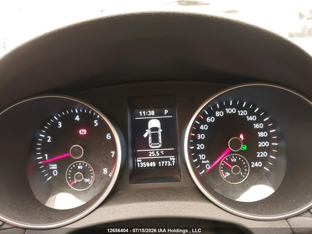 2012 Volkswagen Golf მანქანა იყიდება აუქციონზე, vin: WVWDA7AJ6CW052748, აუქციონის ნომერი: 12656404