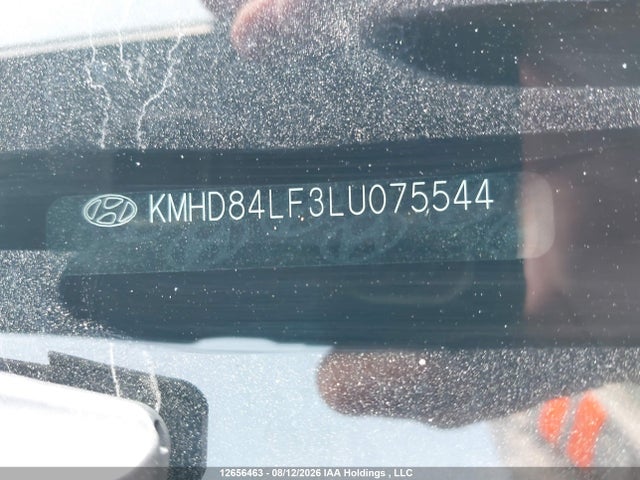 Aukcja sprzedaży 2020 Hyundai Elantra Sel/value/limited, vin: KMHD84LF3LU075544, numer aukcji: 12656463