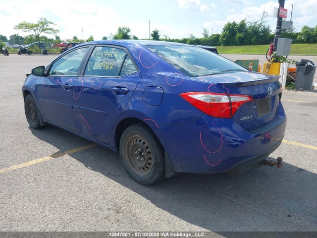 12647801 :رقم المزاد ، 2T1BURHE2EC170987 vin ، 2014 Toyota Corolla S مزاد بيع