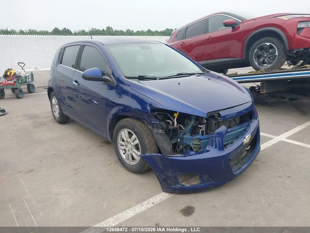 Продаж на аукціоні авто 2013 Chevrolet Sonic Lt, vin: 1G1JC6EHXD4226308, номер лоту: 12656472