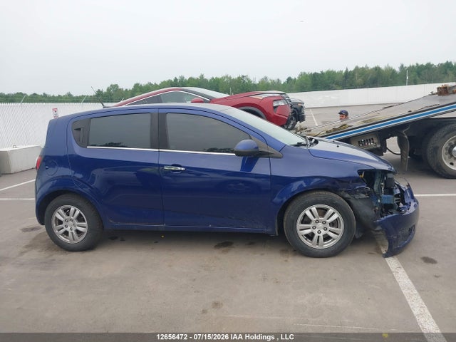 Продаж на аукціоні авто 2013 Chevrolet Sonic Lt, vin: 1G1JC6EHXD4226308, номер лоту: 12656472