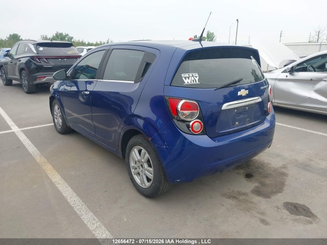 Продаж на аукціоні авто 2013 Chevrolet Sonic Lt, vin: 1G1JC6EHXD4226308, номер лоту: 12656472