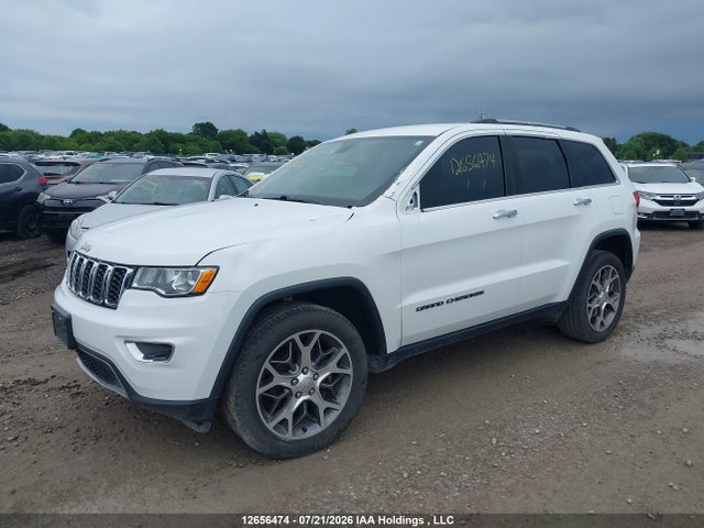 2019 Jeep Grand Cherokee Limited მანქანა იყიდება აუქციონზე, vin: 1C4RJFBG0KC665144, აუქციონის ნომერი: 12656474