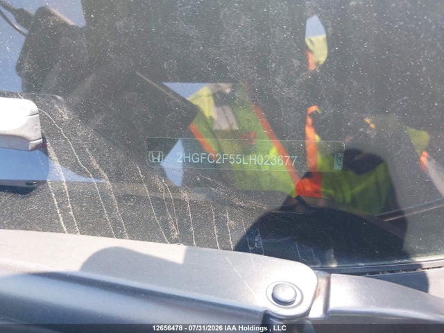 Aukcja sprzedaży 2020 Honda Civic, vin: 2HGFC2F55LH023677, numer aukcji: 12656478