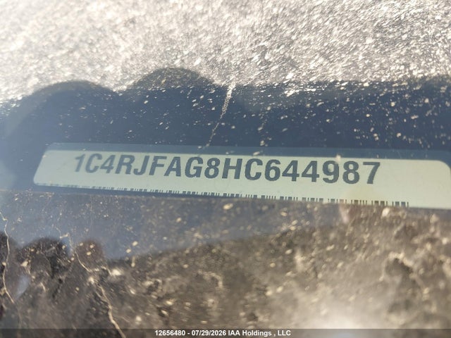 12656480 :رقم المزاد ، 1C4RJFAG8HC644987 vin ، 2017 Jeep Grand Cherokee Laredo مزاد بيع