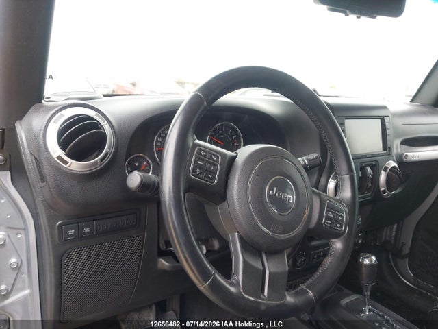 12656482 :رقم المزاد ، 1C4BJWFG0FL513947 vin ، 2015 Jeep Wrangler Unlimited Rubicon مزاد بيع