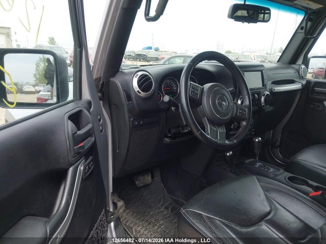 12656482 :رقم المزاد ، 1C4BJWFG0FL513947 vin ، 2015 Jeep Wrangler Unlimited Rubicon مزاد بيع