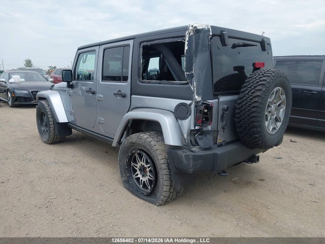 12656482 :رقم المزاد ، 1C4BJWFG0FL513947 vin ، 2015 Jeep Wrangler Unlimited Rubicon مزاد بيع