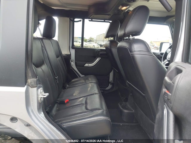 12656482 :رقم المزاد ، 1C4BJWFG0FL513947 vin ، 2015 Jeep Wrangler Unlimited Rubicon مزاد بيع