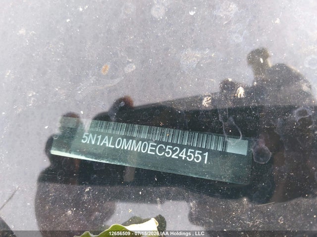 Продажа на аукционе авто 2014 Infiniti Qx60, vin: 5N1AL0MM0EC524551, номер лота: 12656509