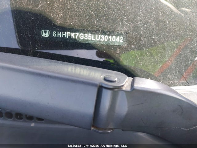 Продаж на аукціоні авто 2020 Honda Civic Lx, vin: SHHFK7G35LU301042, номер лоту: 12656562