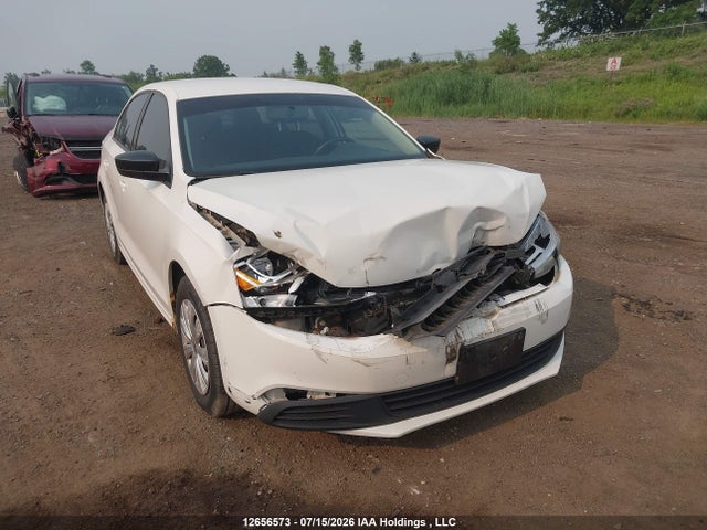 2013 Volkswagen Jetta S მანქანა იყიდება აუქციონზე, vin: 3VW2K7AJ4DM433162, აუქციონის ნომერი: 12656573