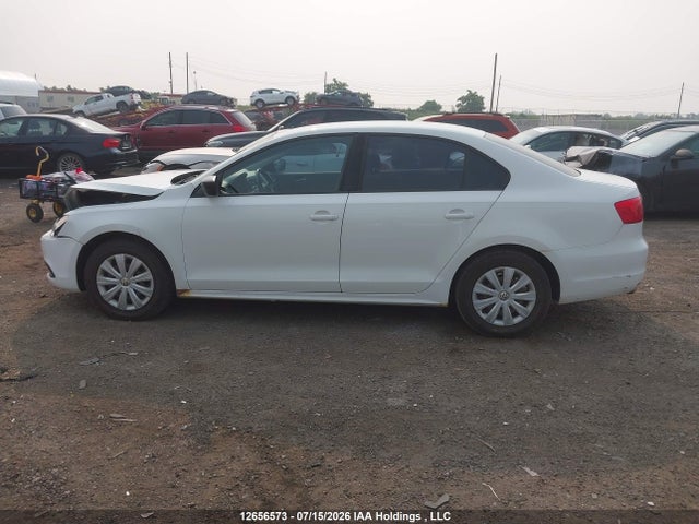 2013 Volkswagen Jetta S მანქანა იყიდება აუქციონზე, vin: 3VW2K7AJ4DM433162, აუქციონის ნომერი: 12656573
