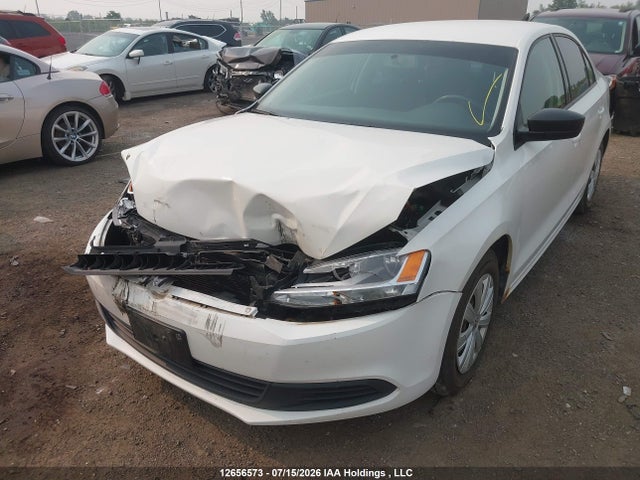 2013 Volkswagen Jetta S მანქანა იყიდება აუქციონზე, vin: 3VW2K7AJ4DM433162, აუქციონის ნომერი: 12656573